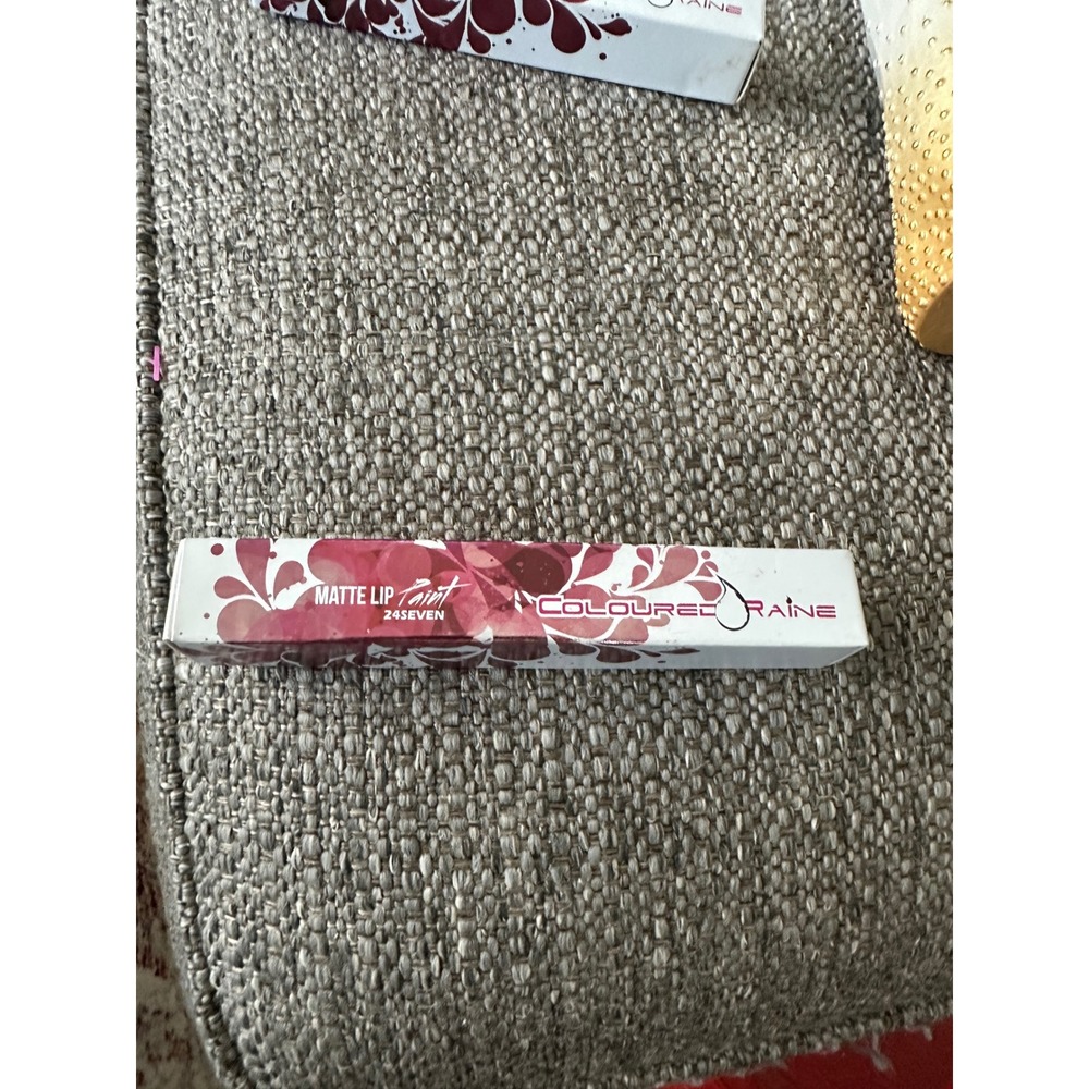 Coloured Raine Matte Lip Paint 24Seven Liquid Lipstick deep berry‎  New in Box